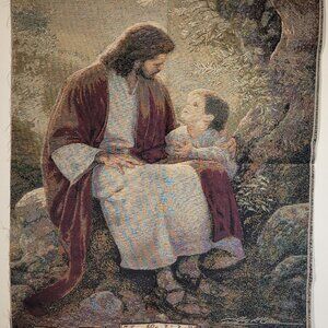 "In His Light" Tapestry